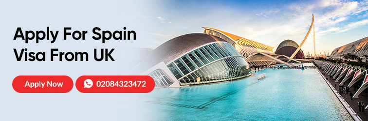 Apply For Spain Visa From UK