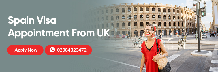 Spain Visa Appointment From UK