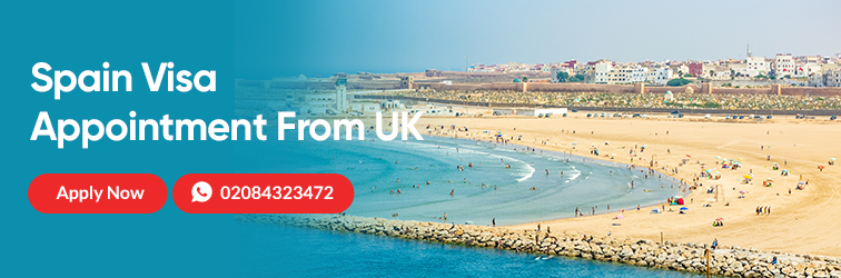 Spain Visa Appointment From UK