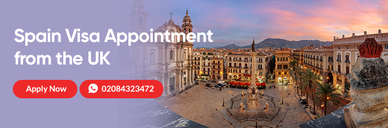 Spain Visa Appointment from the UK