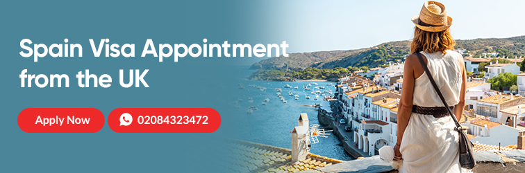 Spain Visa Appointment From the UK
