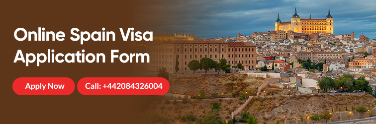 Online Spain visa application form